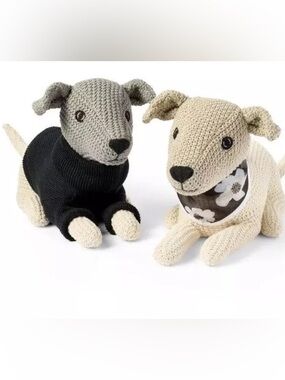 Ghost & Wren Plush Set from The Cuddle Collab- Italian Greyhound Dog Plush NWT